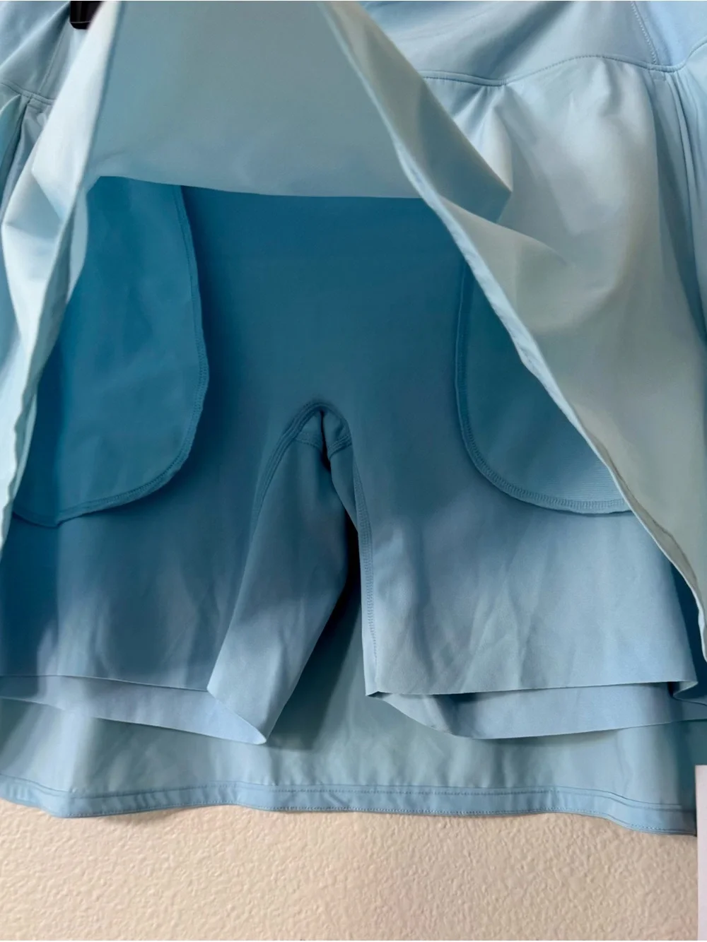 NWT Nike Dri-FIT Women’s Skort Size XL Light Blue Built-In Shorts Athletic